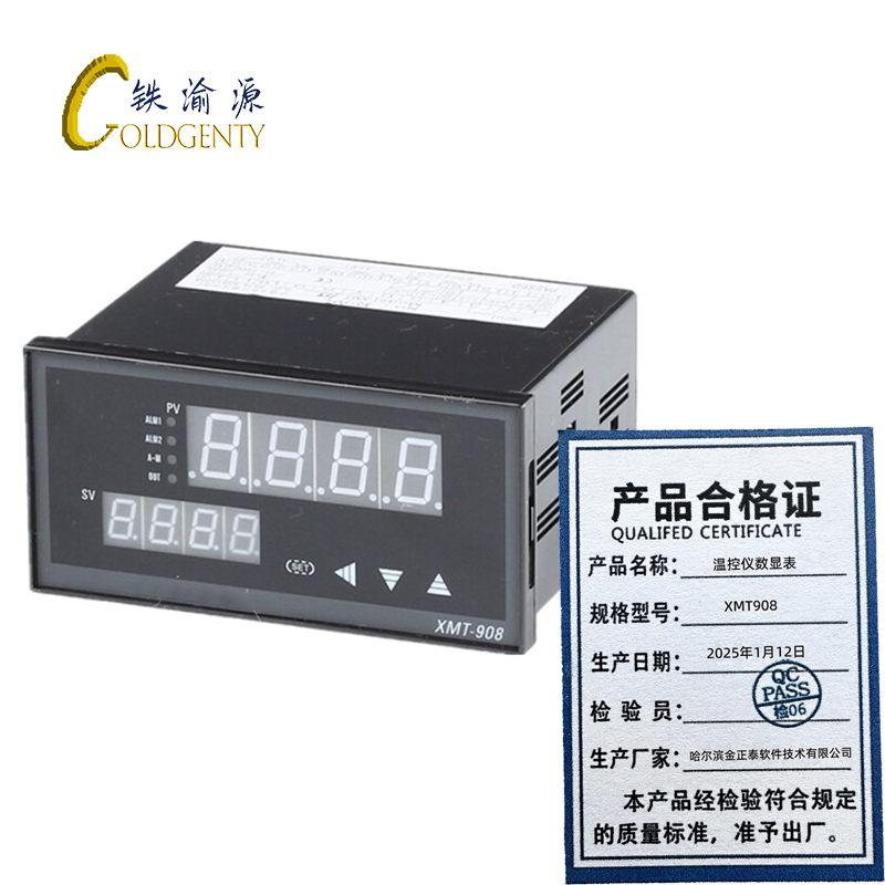 铁渝源 温控仪数显表XMT908/台高清大图