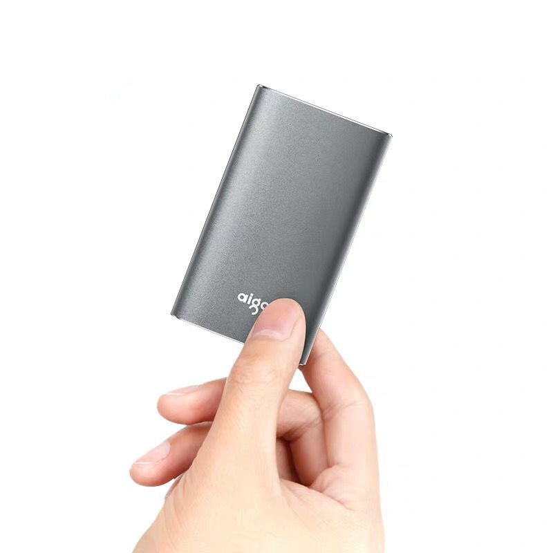 爱国者(Aigo)固态移动硬盘USB3.1高速 手机电脑两用SSD移动硬盘S02 (1TB)