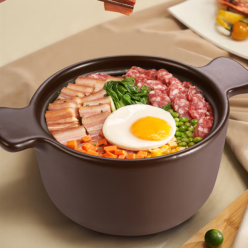 爱仕达(ASD)砂锅煲汤炖锅3.5L陶瓷煲仔饭砂锅燃气灶明火专用RXC35G4Q 个高清大图