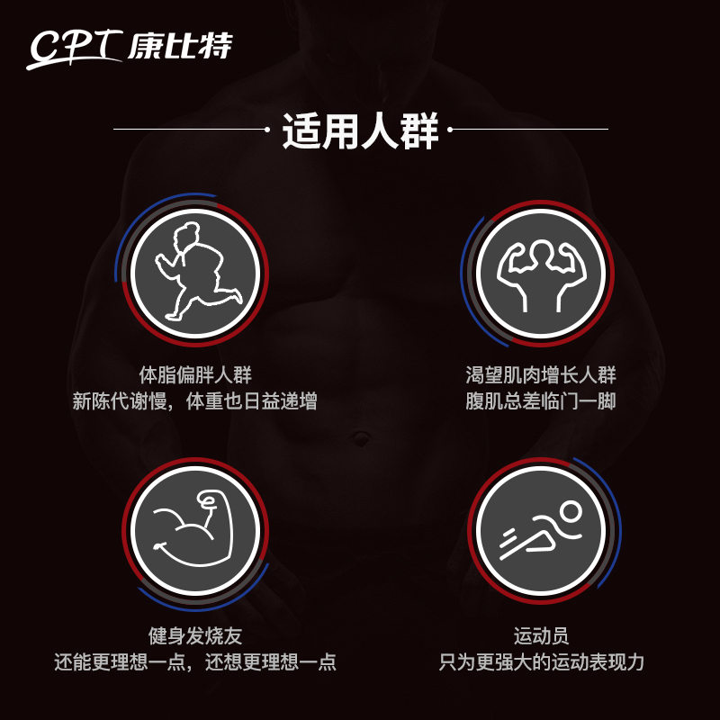 康比特乳清蛋白质粉 健身增健肌粉蛋白粉男女WHEY运动营养粉1.13kg(巧克力味)