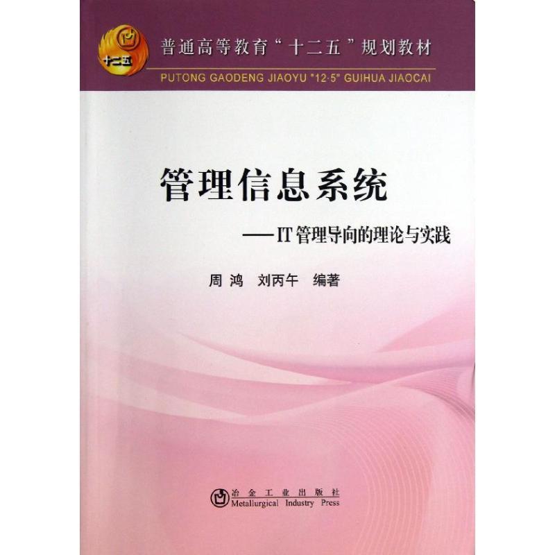 管理信息系统 周鸿,刘丙午 著 专业科技 文轩网