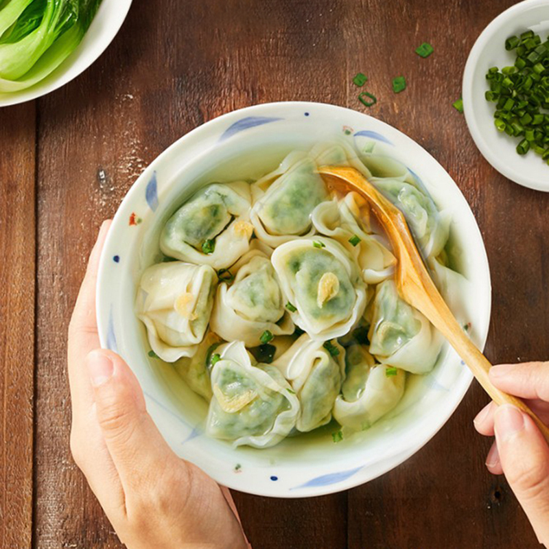 思念小馄饨上汤小云吞薄皮冷冻早餐速食荠菜猪肉120g*10袋高清大图