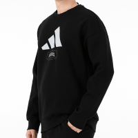 Adidas阿迪达斯卫衣男装2022春季新款运动服圆领休闲套头衫HE7464