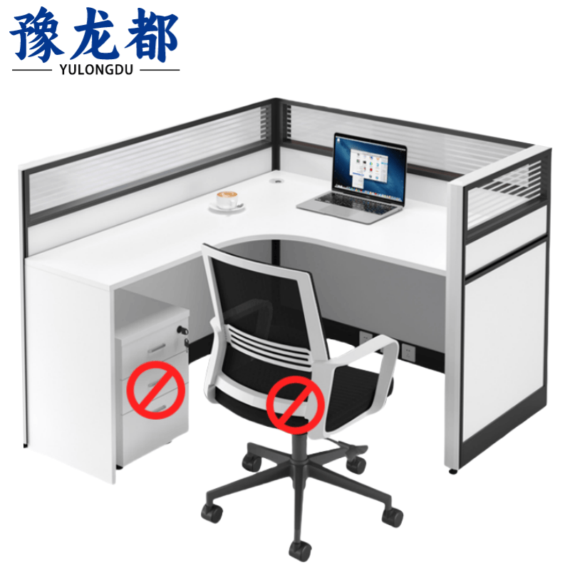 豫龙都屏风办公桌 单人位张