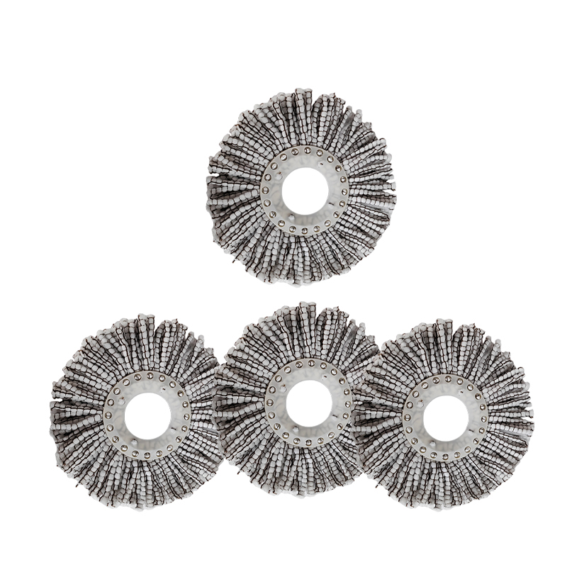 炯毅 旋转拖把替换布托把头超细纤维吸水替换头 旋转拖布替换头 16cm 个高清大图