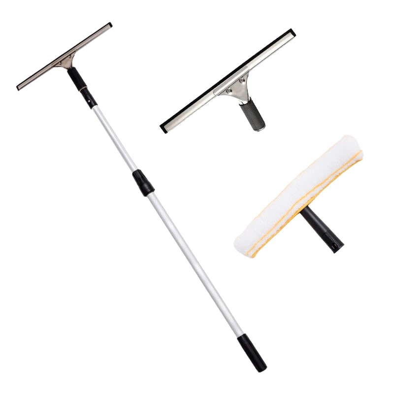 擦玻璃双面擦窗器擦玻璃窗的刷子家用刮刷洗搽窗工具洗波 2.4m三件套高清大图