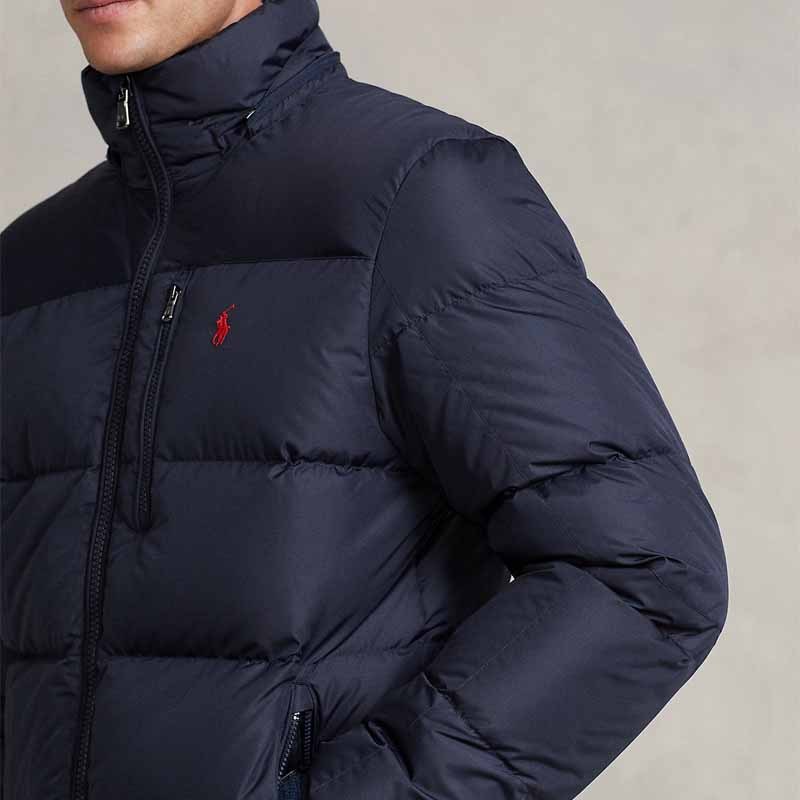 拉夫劳伦ralphlauren男士羽绒服轻质舒适防水防风冬季保暖男士羽绒服
