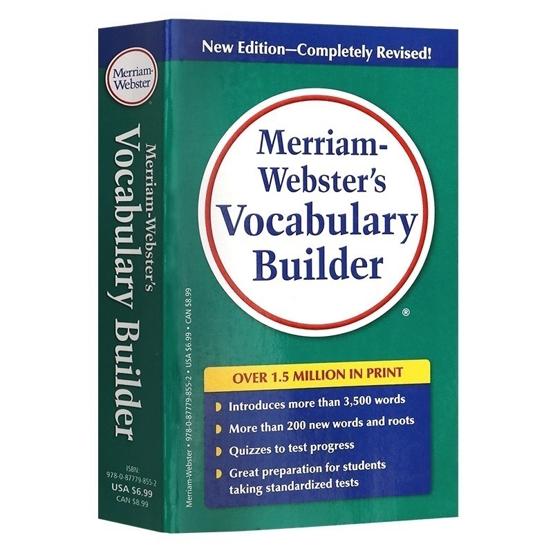 韦氏英语图解词典 [正版]韦小绿 韦氏字根词根词典 英文原版 Merriam Webster’s Vocabulary高清大图