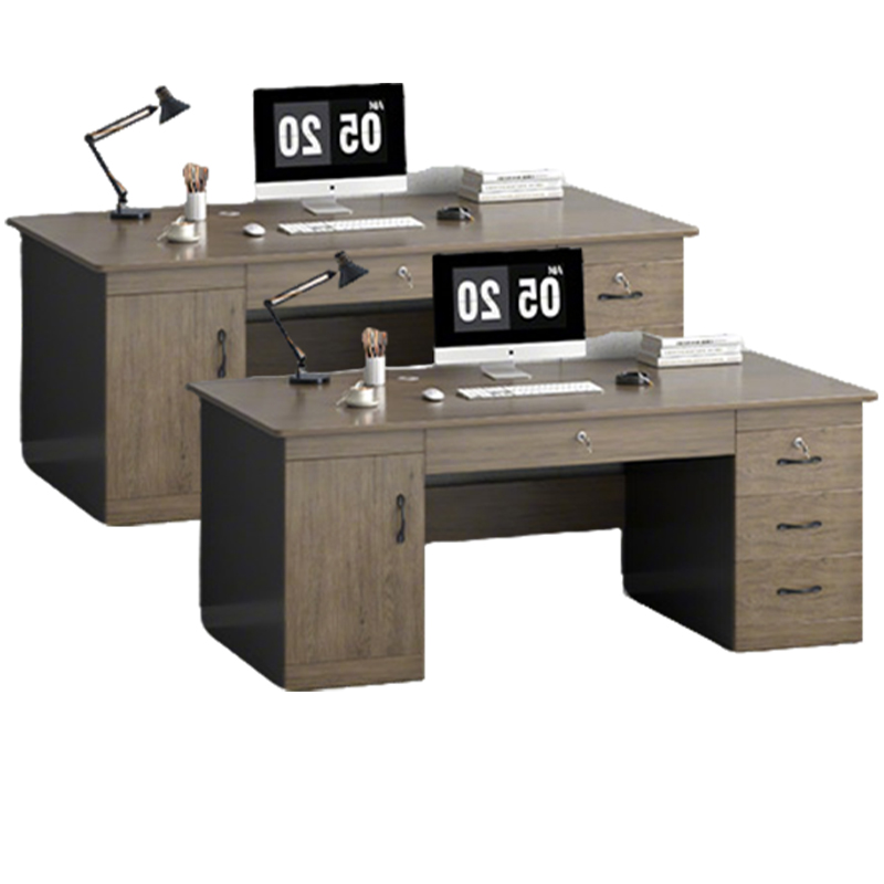 围达 电脑桌 三抽一门 张高清大图