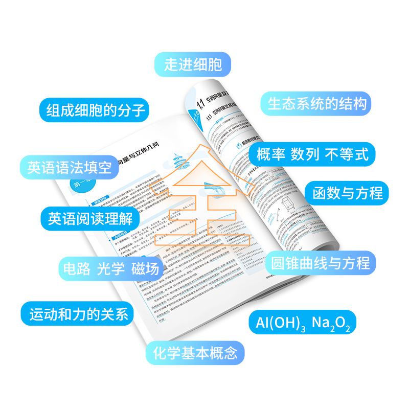 [醉染正版]高中怎样解题任选|高中数学英语物理化学生物解题方法与技巧(通用版)2023-2024学年高中数学高一高二高三高清大图