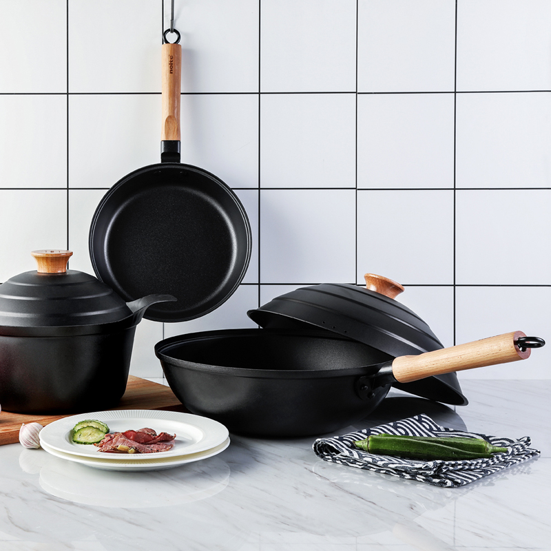 赫曼德日耳曼公爵五件套HD-TZ140锅具套装32cm炒锅