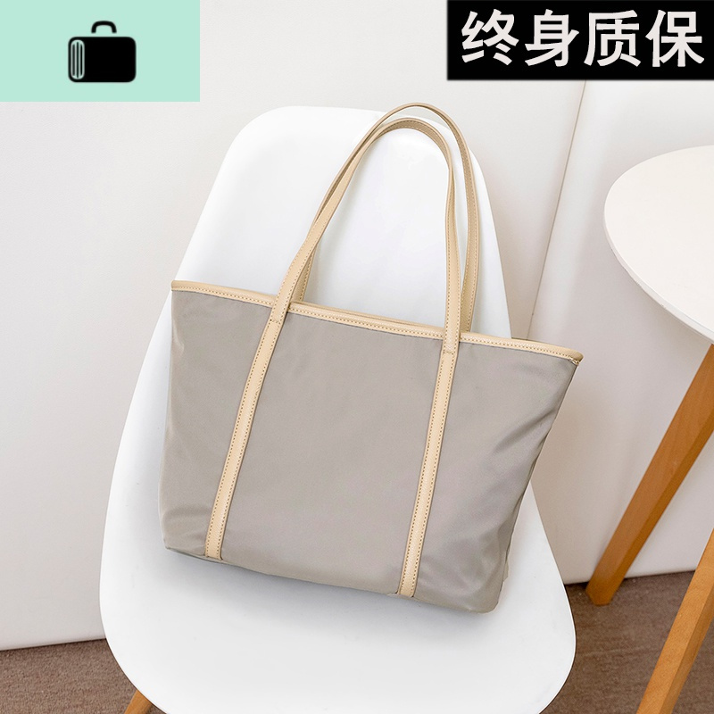 女式牛津布大包包女包2020新款时尚百搭单肩手提托特包大容量通勤NEW LAKE女士单肩包