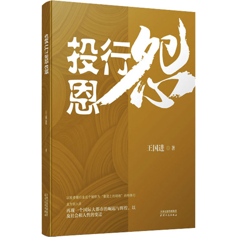 [醉染正版]投行恩怨 王国进 著 官场、职场小说 文学 天津人民出版社 美术高清大图