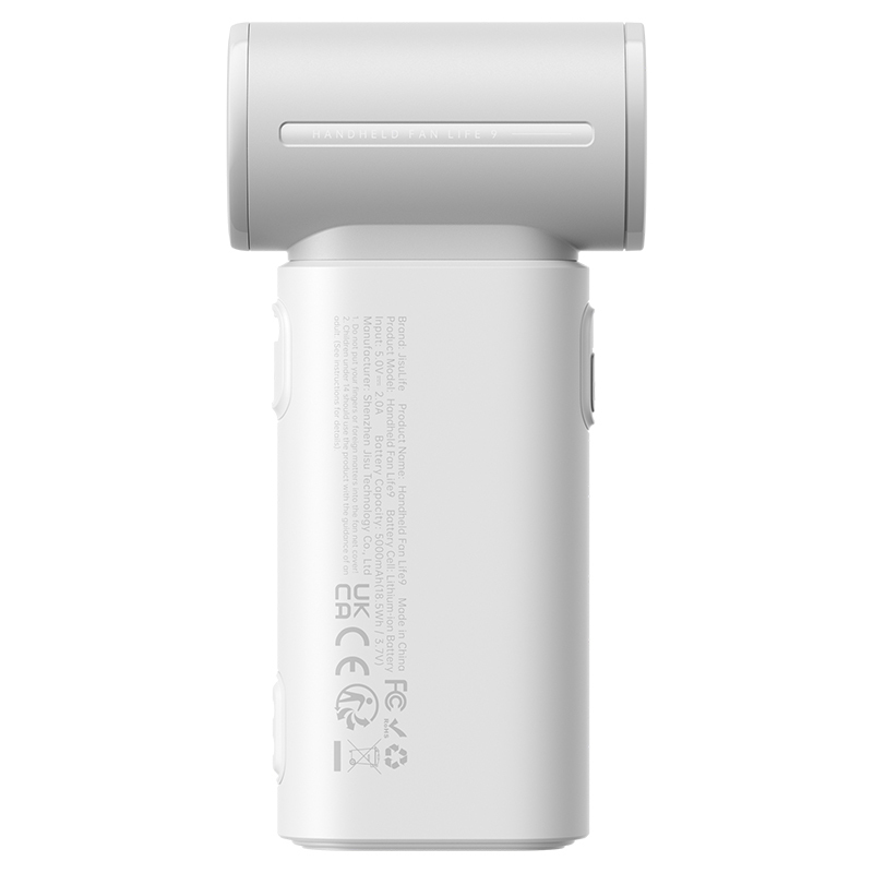 几素 (JS) 手持风扇 Life9-5000mAh 云雾灰高清大图
