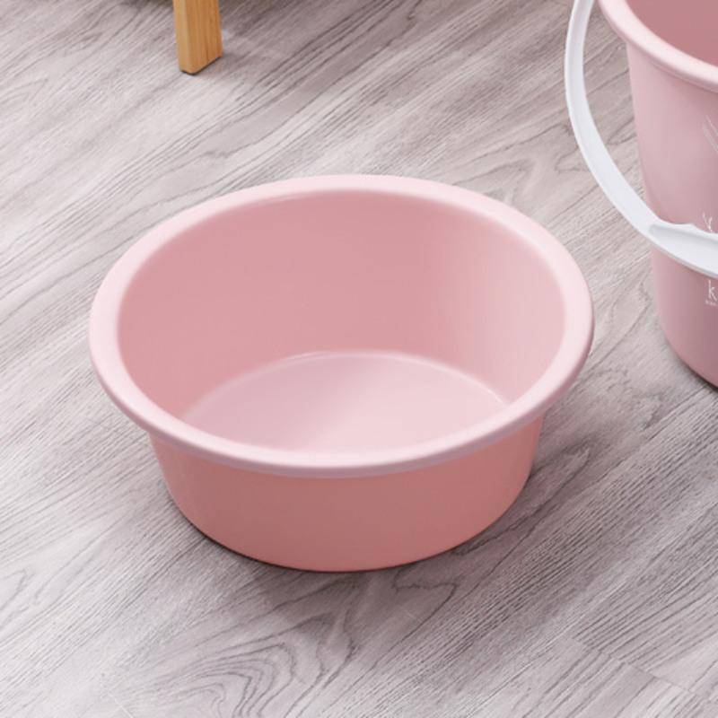 家用水桶手提加厚洗衣桶洗车桶储水桶塑料圆形桶宿舍洗衣桶装水桶