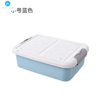 18新款大号带滑轮床底收纳箱加厚塑料箱子有盖床下衣服玩具整理箱
