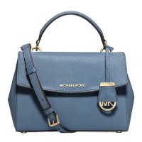 迈克·科尔斯(MICHAEL KORS) MK女包 中号包盖式牛皮剑桥包女士单肩包手提包手拎包30T5GAVS3L
