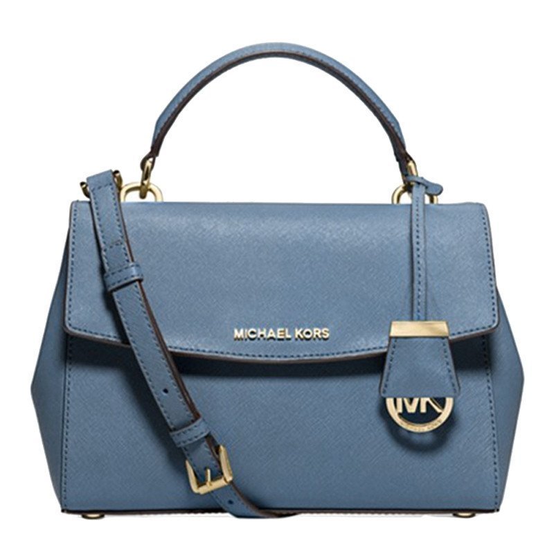 迈克·科尔斯(MICHAEL KORS) MK女包 中号包盖式牛皮剑桥包女士单肩包手提包手拎包30T5GAVS3L