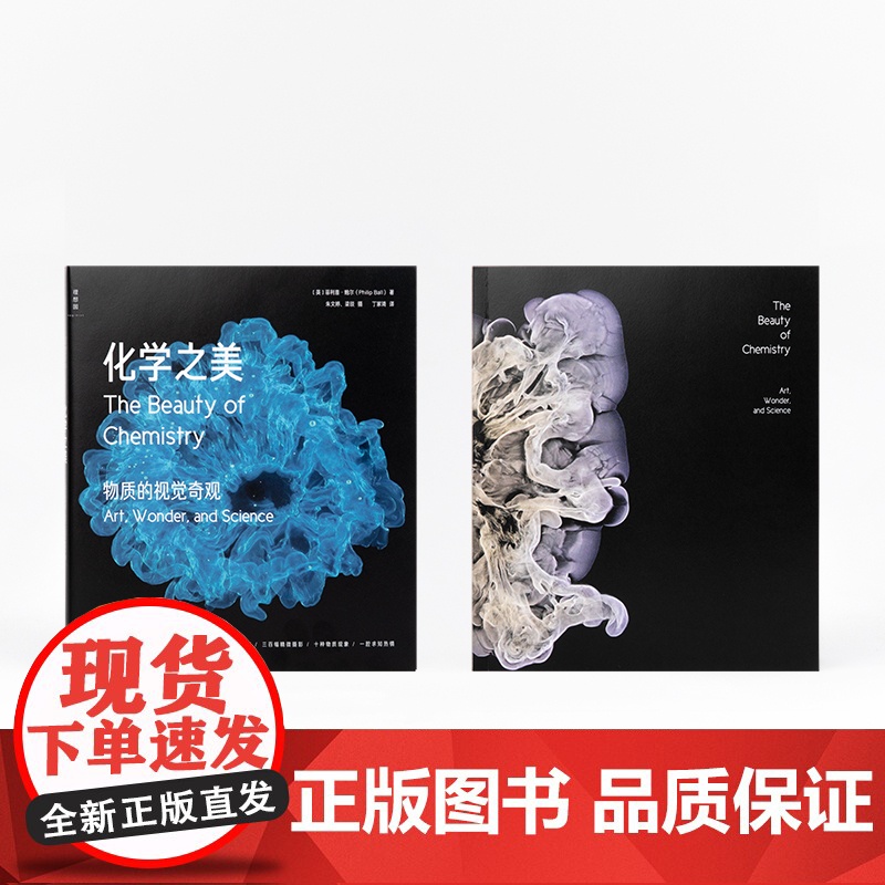 化学之美:物质的视觉奇观 诺贝尔化学奖得主达德利·赫施巴赫 朱文婷梁琰 三百幅高清精微摄影显微镜下的物质之美 理想国正版高清大图