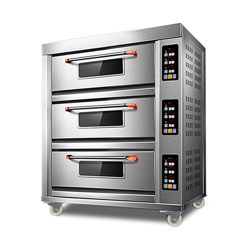 乐创lecon商用烤箱大型披萨烤炉蛋糕面包商用电烤箱10000w300l加热管