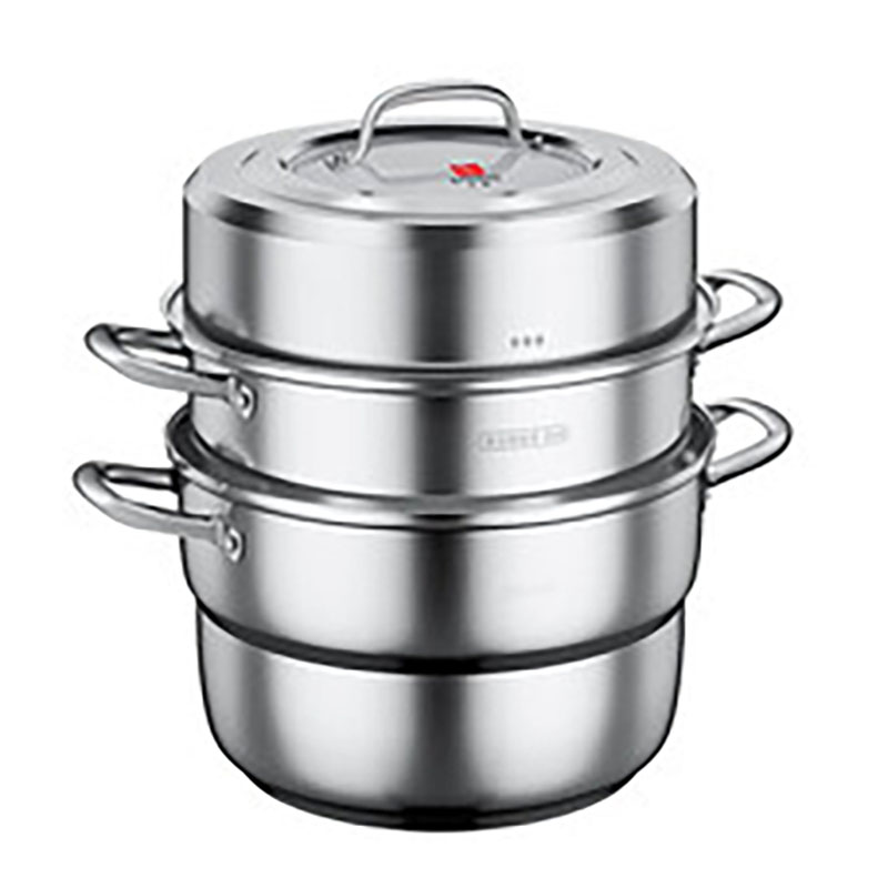 三禾304不锈钢多功能蒸锅28cm