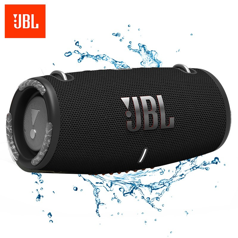 JBL XTREME3 音乐战鼓三代 便携蓝牙音箱 户外音箱 电脑音响 低音炮 四扬声器系统 防尘防水 黑色音响