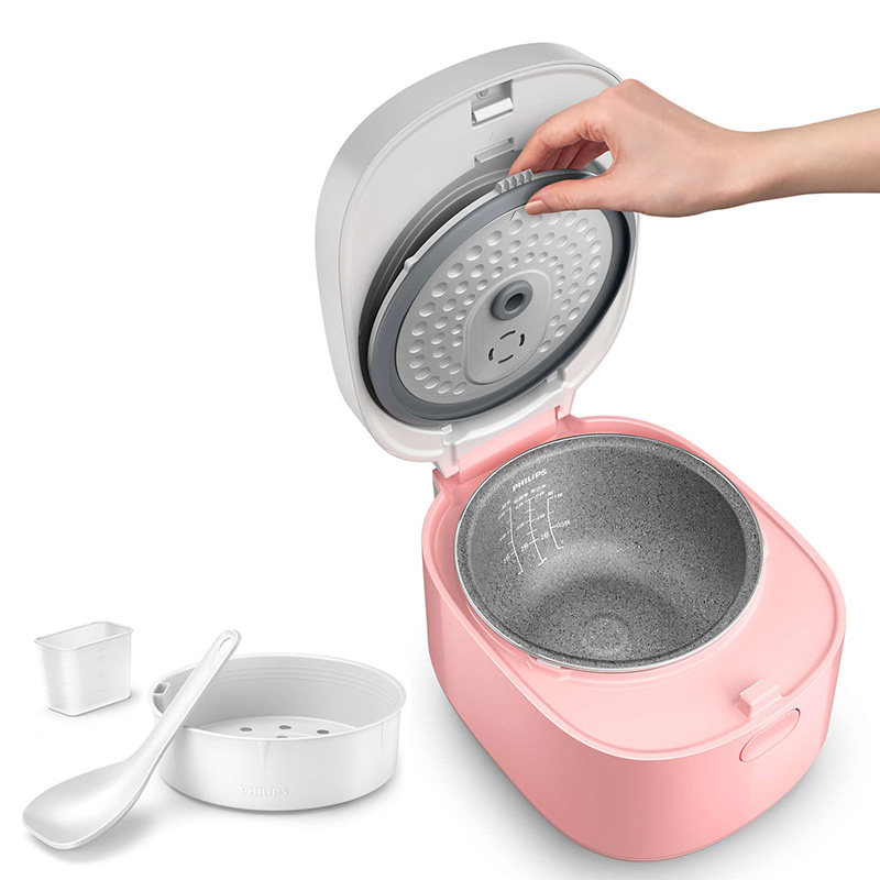 飞利浦(Philips) 智芯IH电饭煲HD3173 家用3L小型迷你单电饭锅1-4人适用 三维立体加热 麦饭石内胆