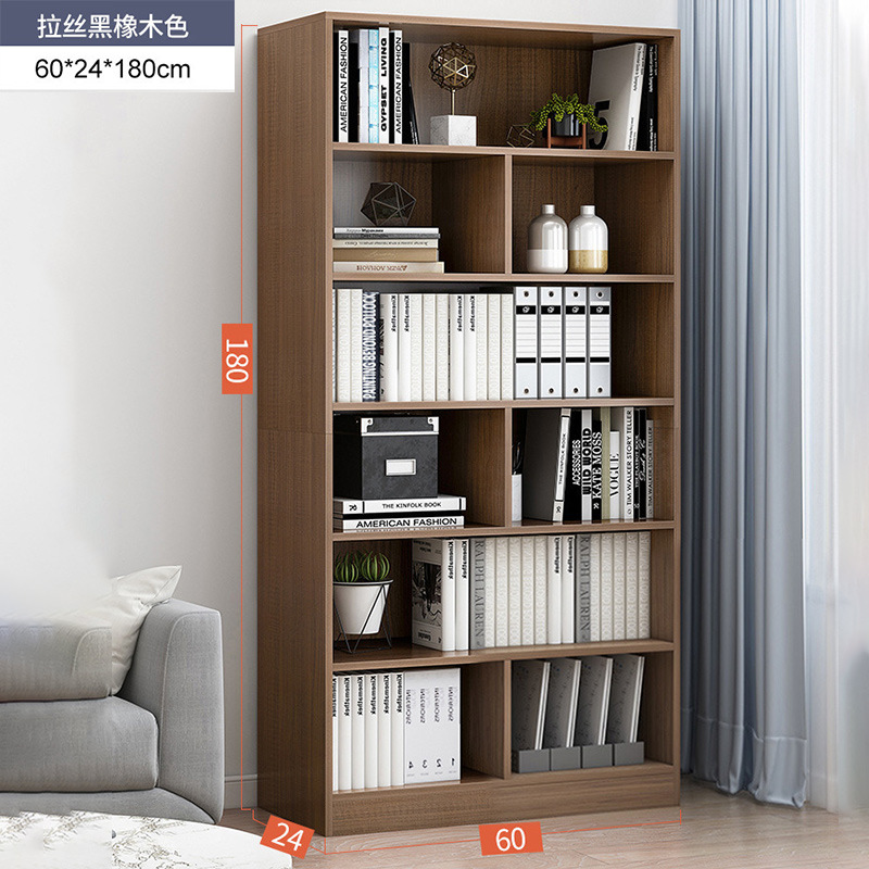 攸形书柜600*240*1800mm台高清大图