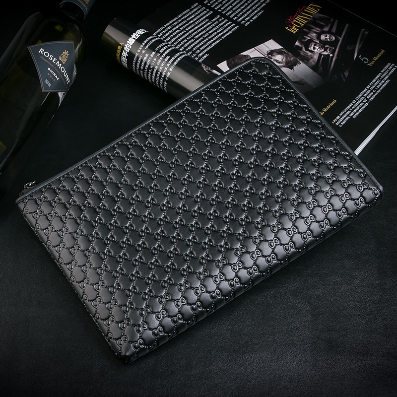 lidenamani/利登 阿玛尼手包男包真皮正品休闲时尚手抓包男包软皮男士