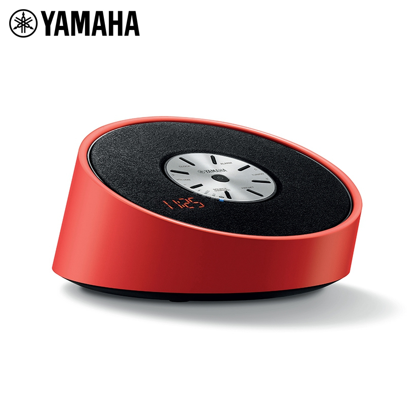 雅马哈(Yamaha)TSX-B15 迷你音响 蓝牙音箱 FM收音机 红色
