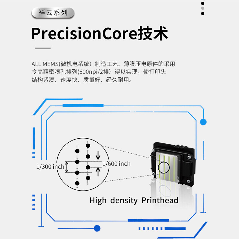 普伟 写真喷绘机 PW-1606:i3200双头带电脑