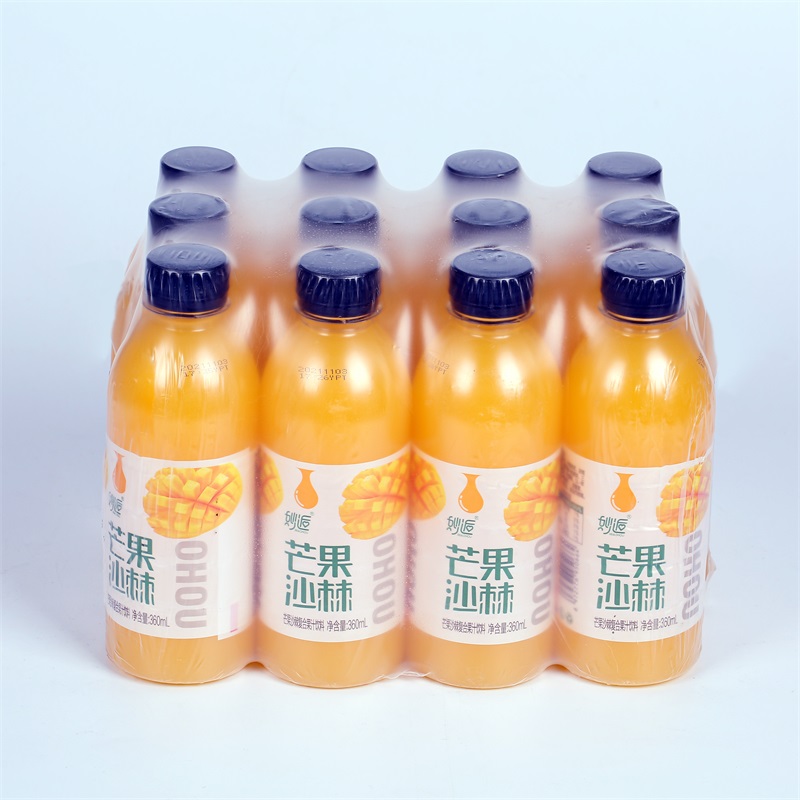 妙逅 复合果汁饮料芒果味 (塑包) 360ml*12瓶 件高清大图
