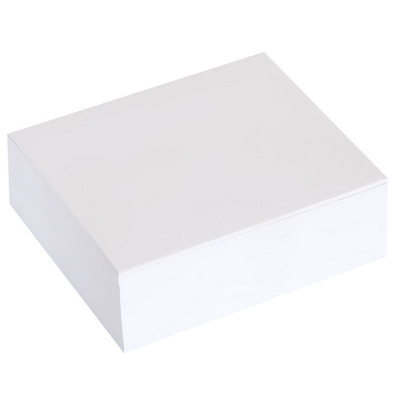 得力7600便条纸 91×87mm/300页带盒便签纸便条纸便签本办公用品 5盒