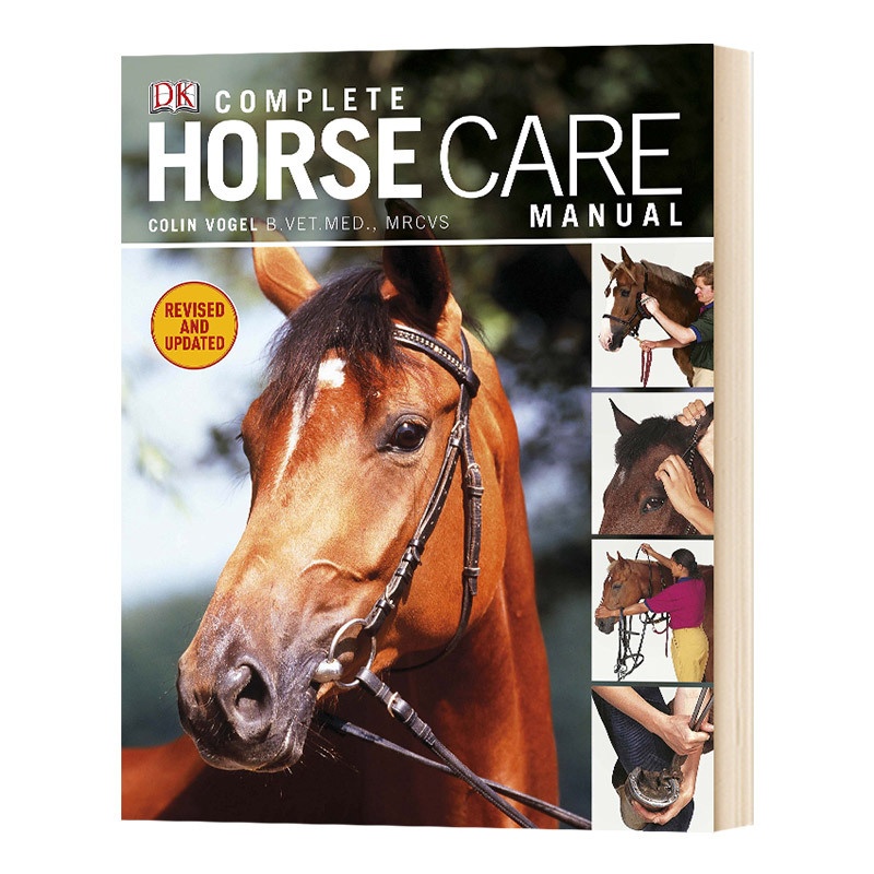 [醉染正版]马的完整护理指南 Complete Horse Care Manual 英文原版 科普百科读物 马类日常保高清大图