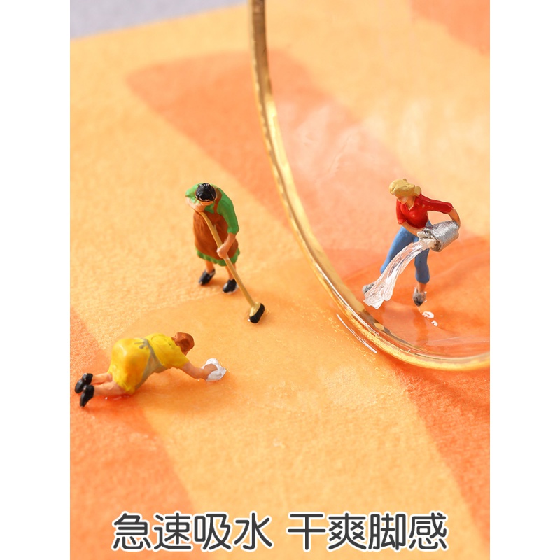 厨房地垫卫生间口脚垫卫浴垫进家用垫子浴室防滑垫浴室地毯 三维工匠高清大图
