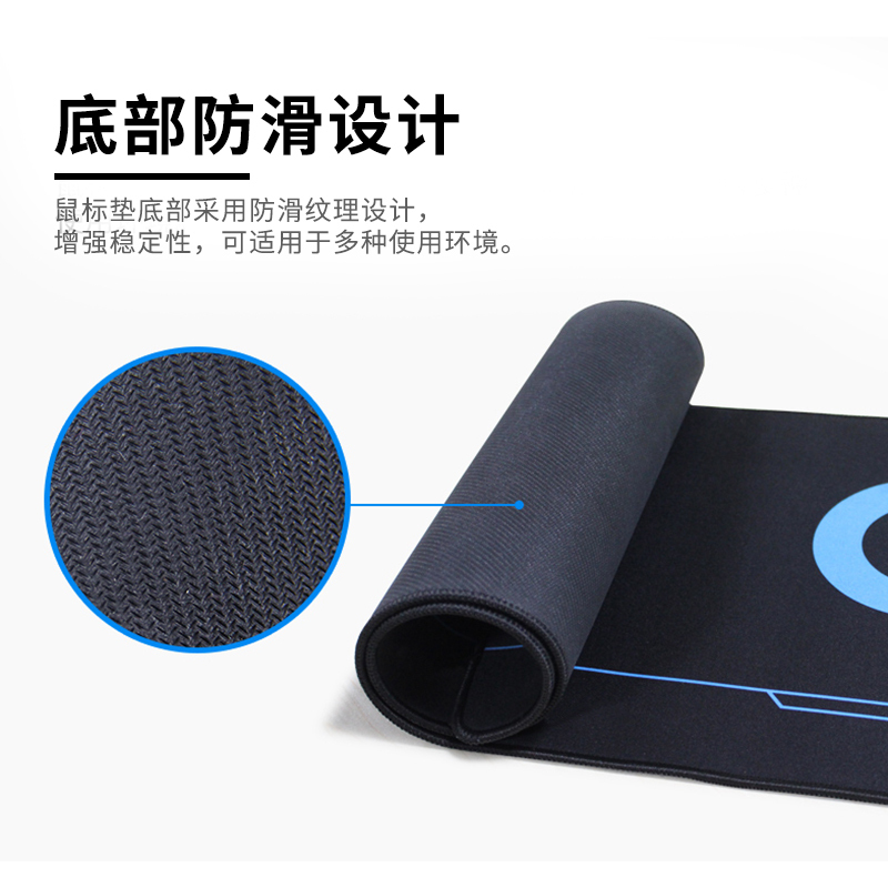 [自营官方旗舰店]罗技(G) 游戏鼠标垫加大桌垫 定制版鼠标垫 加厚桌垫 超大号锁边鼠标垫 [无保修,图案随机]高清大图