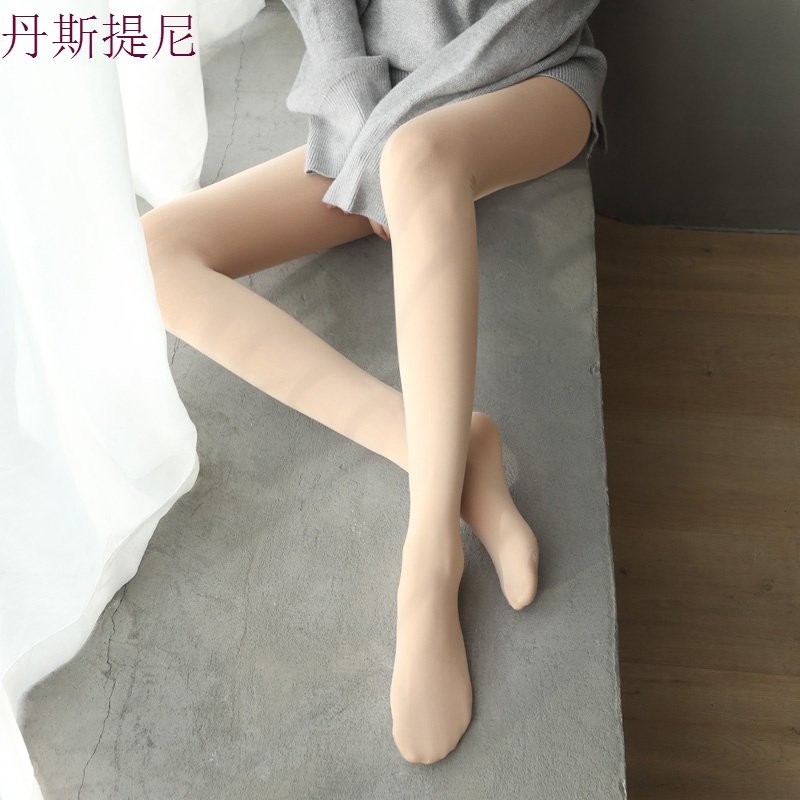 3条丝袜女春秋款中厚肉色打底袜光腿连脚瘦腿袜防勾丝薄款连裤袜