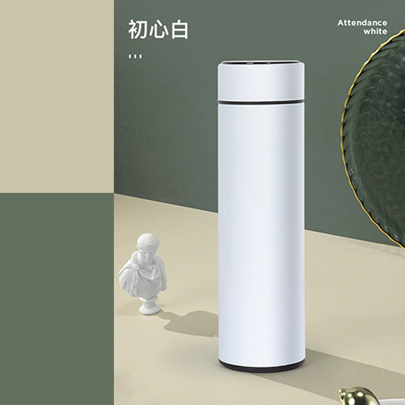 a la campagne聪明保温水杯 茶杯 智能测量温度 高端保温杯 简约