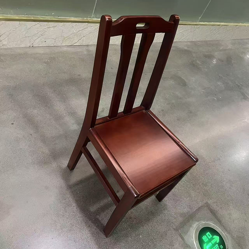 帝德龙实木办公椅会议椅洽谈木椅DZ2高清大图