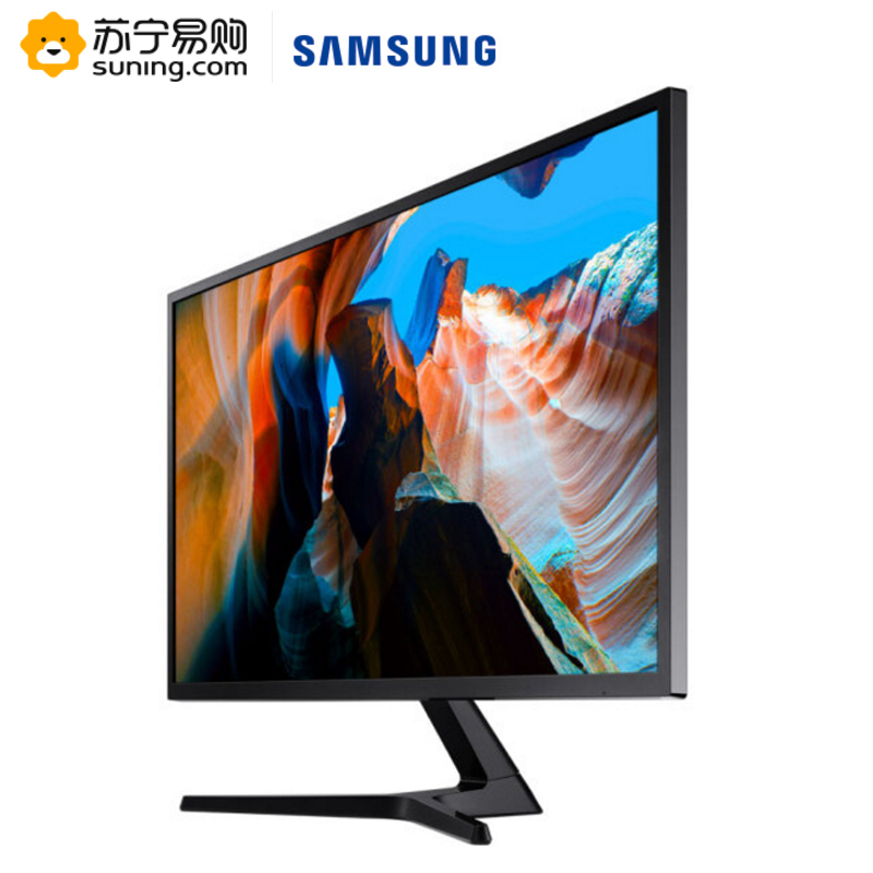 三星(SAMSUNG)U32J592UQC 31.5英寸4K/UHD高分辨率 LED液晶电脑显示器 哑光黑 4K