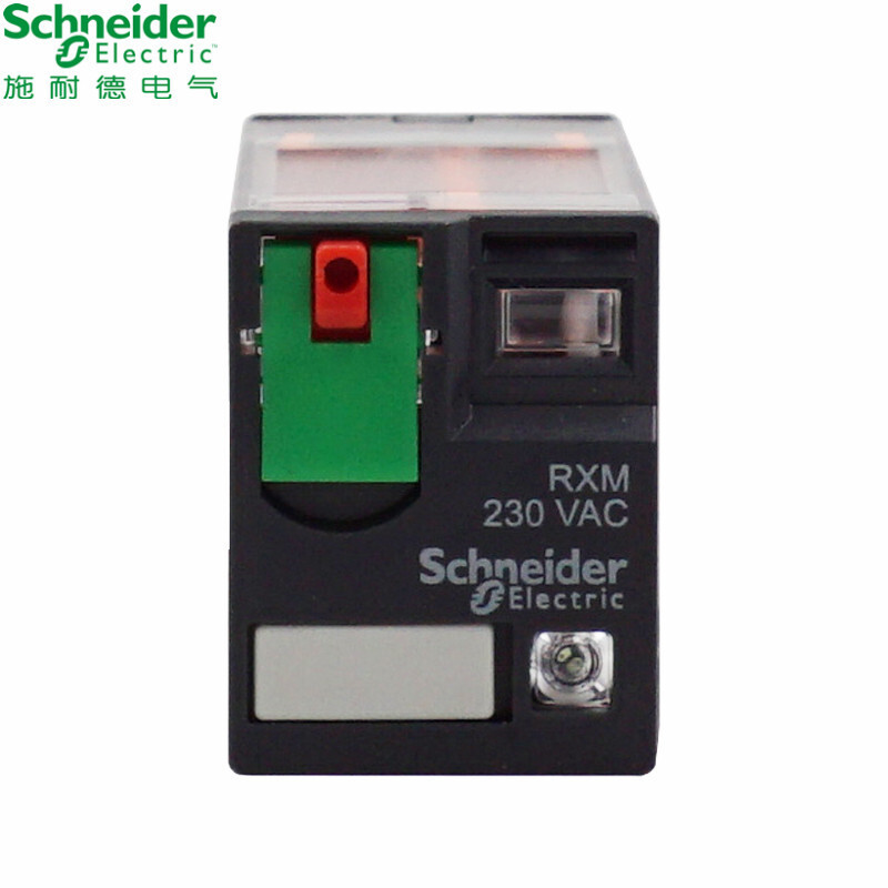 施耐德电气 RXM3AB2P7 小型继电器 中间继电器 10A 11脚 AC230V 插拔式继电器 AC220V