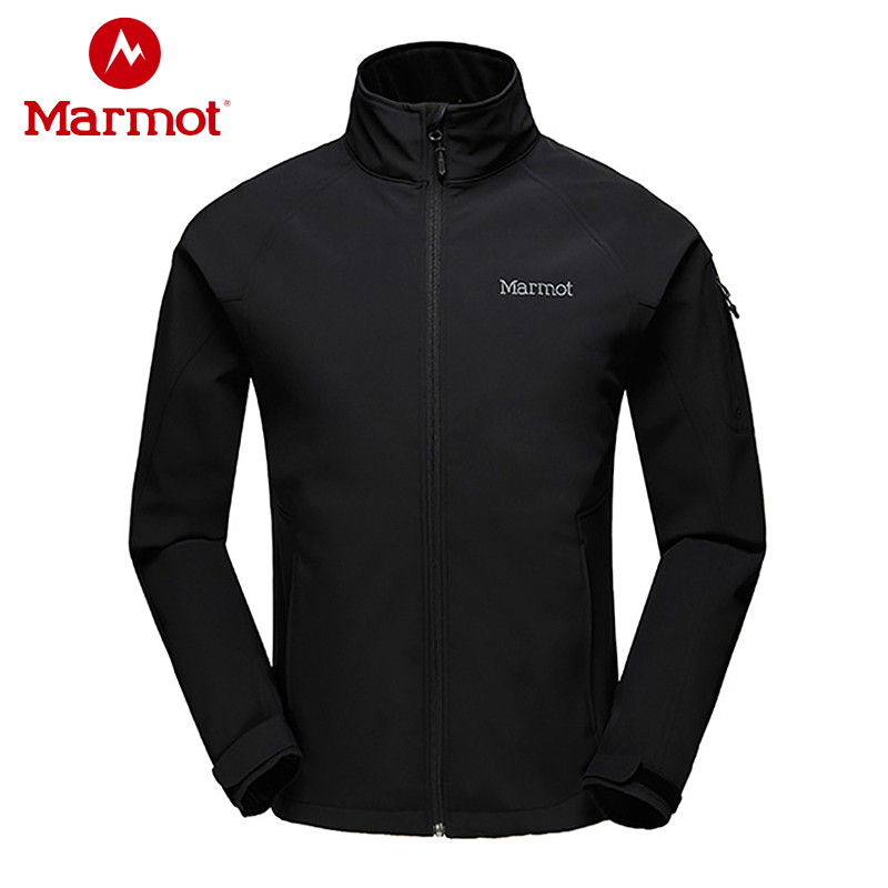 Marmot/土拨鼠 运动户外男士M1耐磨舒适防泼水透气软壳夹克上衣