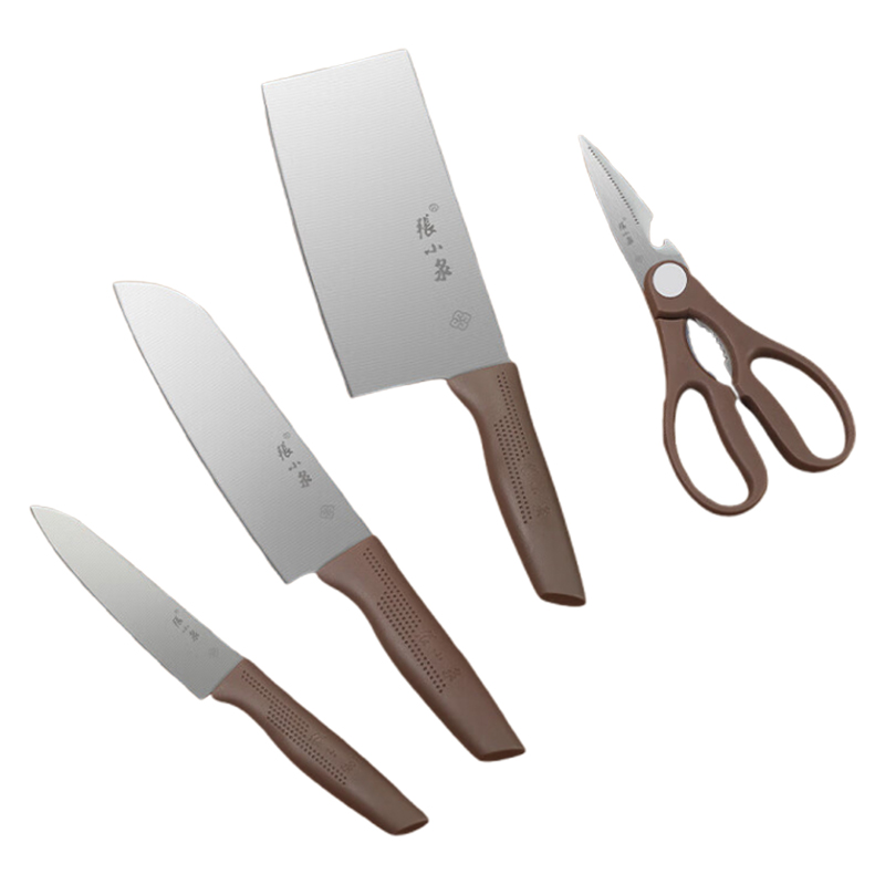 张小泉刀具四件套不易刮花轻巧顺手和煦系列D60040100