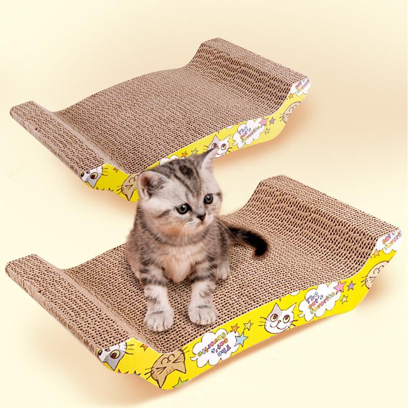 猫玩具逗猫棒猫抓板4件套猫咪磨爪玩具