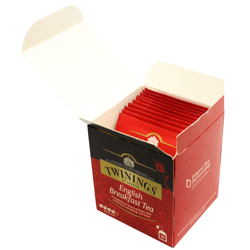 波兰进口 川宁(TWININGS) 茶叶红茶茶包 英国川宁英式早餐红茶 10包*2g 20g/盒