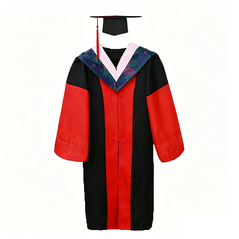 全套高端高校大学毕业典礼服-博士服装高清大图