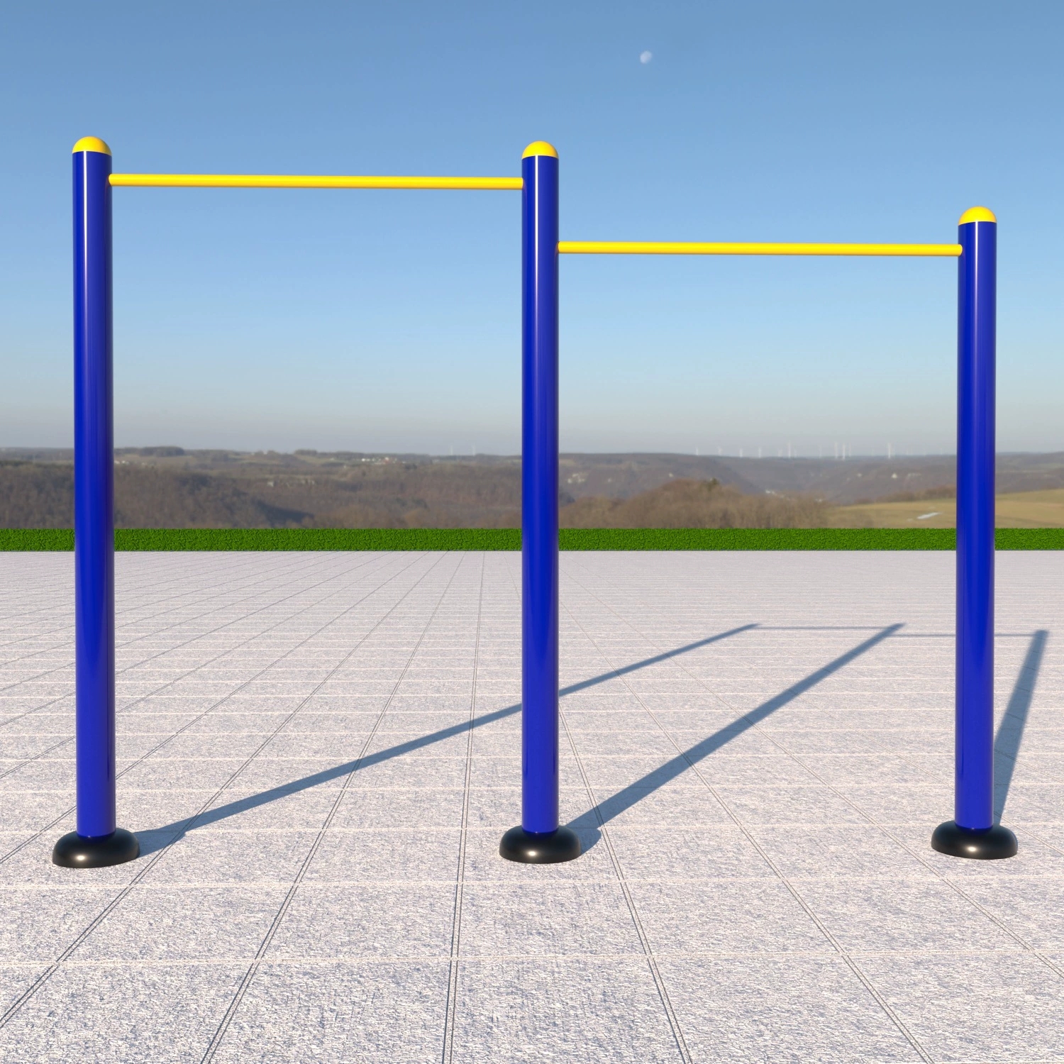 丝芝柔 高低杠 地埋式 个高清大图