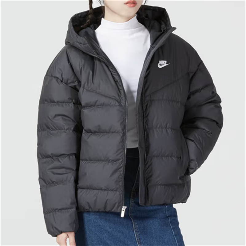 耐克nike女装棉羽dq5904010冬季新款户外防风保暖运动服休闲连帽羽绒