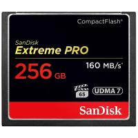 闪迪(SanDisk)256GB CF卡 UDMA7至尊超速读160MB/s写150MB/s单反相机存储卡 支持4K