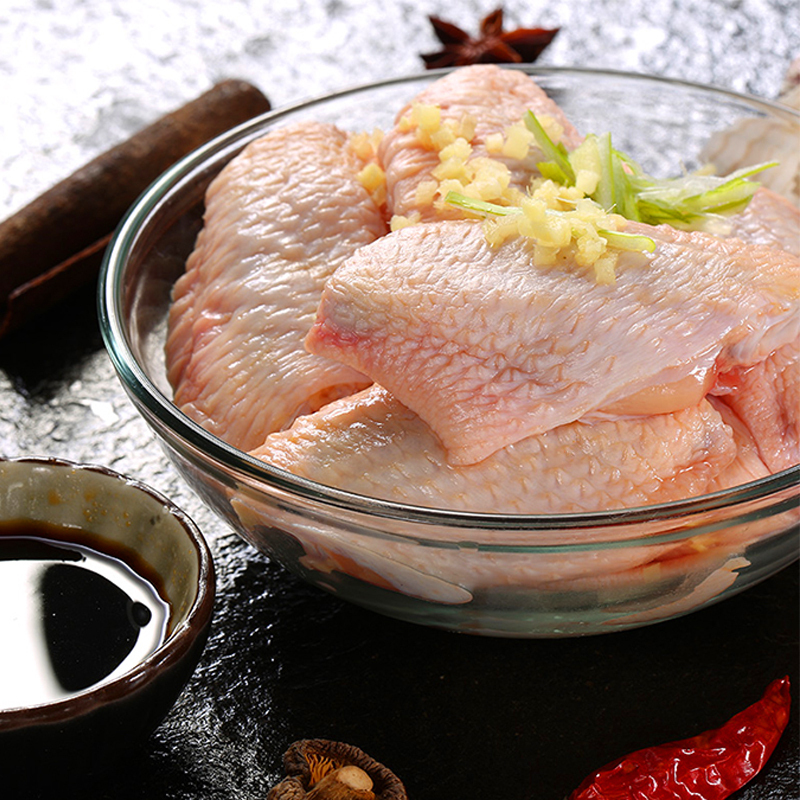 春雪食品 出口日韩级优质食材鸡翅中1kg